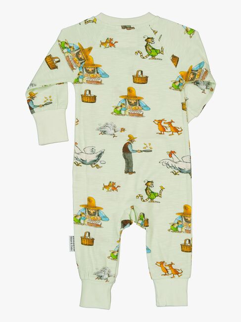 Geggamoja Pysjamas Gubben & Katten, Grønn