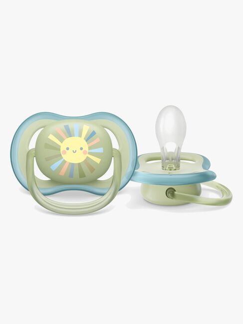 Philips Avent Ultra Air Deco Smokk 2-Pack 0-6m, Grønn/Blå
