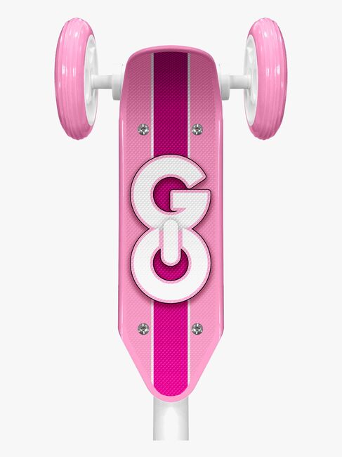 Stamp Skids Control 3-hjuls Sparkesykkel, Rosa/Hvit