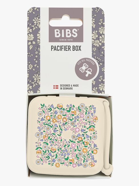 BIBS x Liberty Chloe Meadow Smokkboks, Ivory