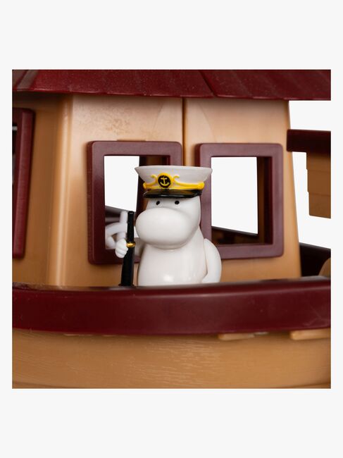 Mummitrollet Haffsårkestern Båt med 1 Figurer