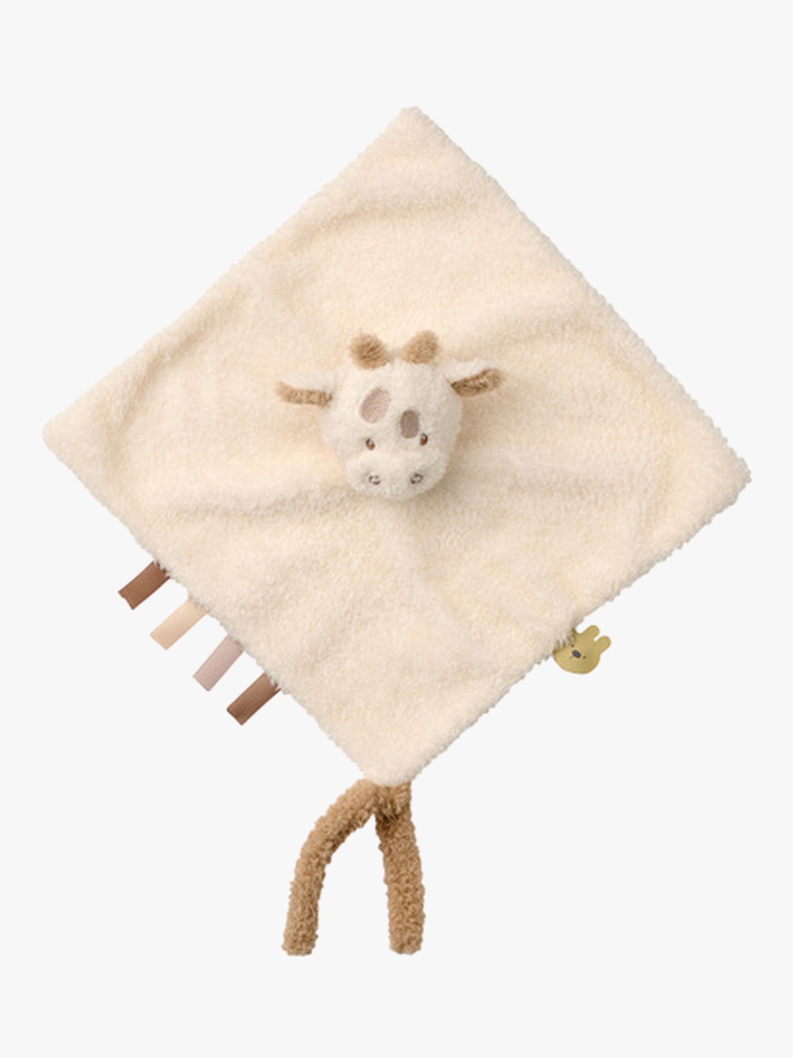 Nattou Teddy Koseklut Sjiraff, Benhvit - Gulpekluter & Babytepper - Polyester
