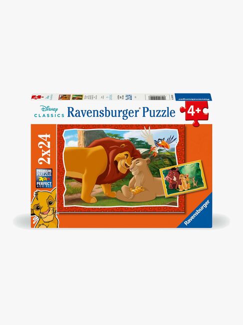 Ravensburger Løvenes Konge Puslespill 2x24 Brikker