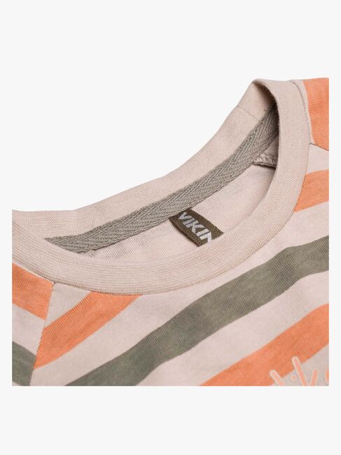 Viking x Kenza T-skjorte, Sandbrun