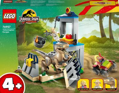 LEGO Jurassic World 76957 Velociraptor på rømmen