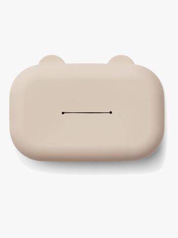 LIEWOOD Emi Oppbevaringskasse til Våtservietter Silikon, Sandy