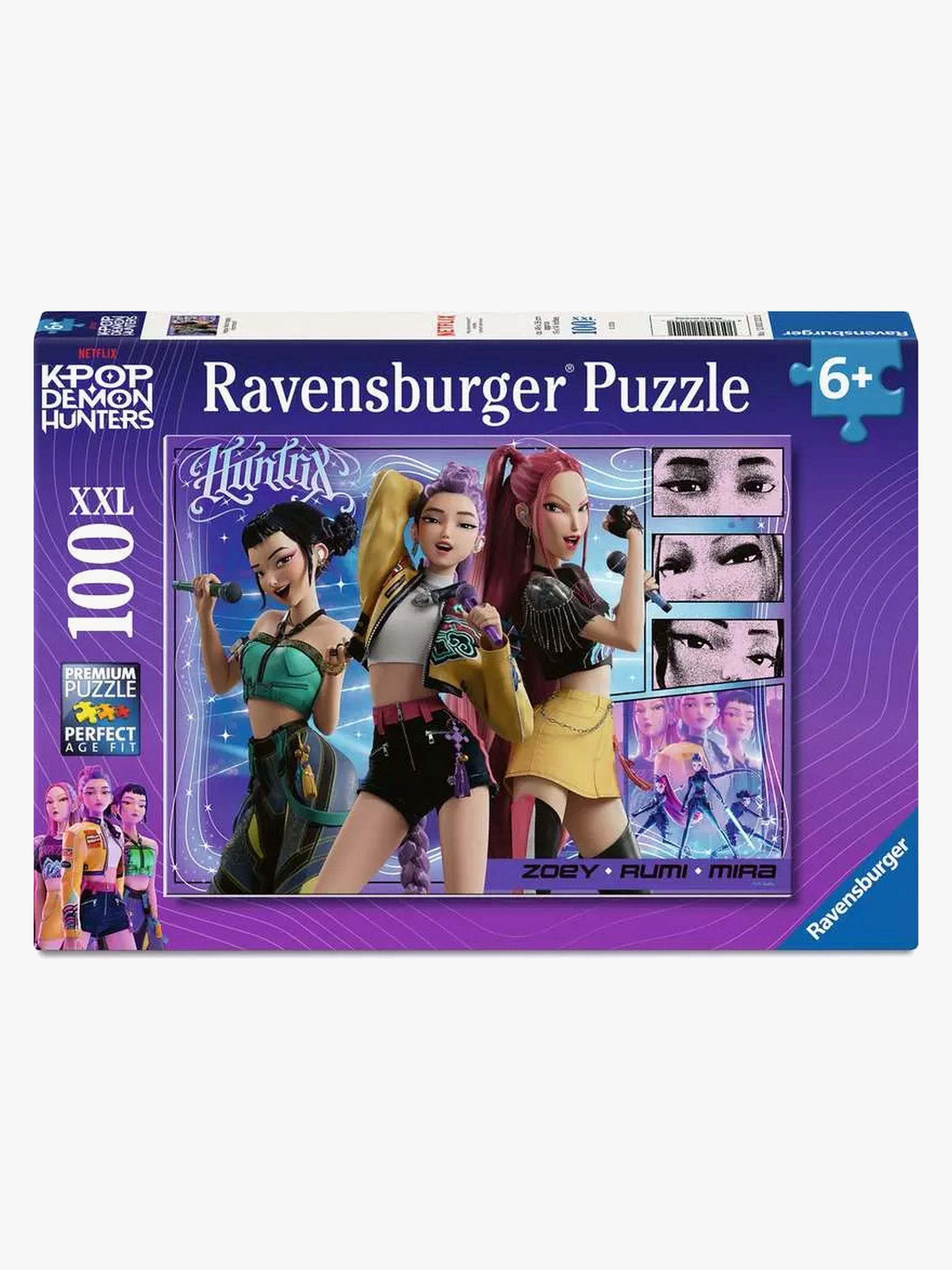 Ravensburger K-Pop Demon Hunters Puslespill XXL Derpy & Sussie 300 Brikker - Familiepuslespill