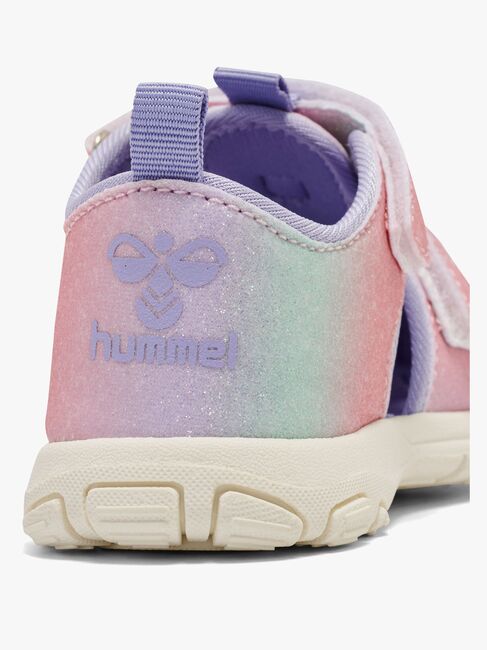 Hummel Velcro Infant Sandaler, Multi Color Pink