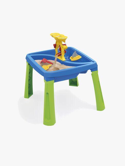 DOLU Sand, Water & Creativity 3-in-1 Lekebord, Blå/Grønn