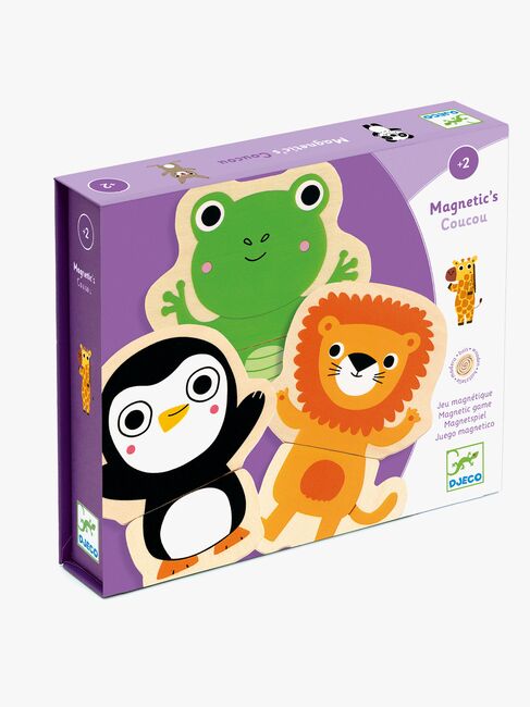 Djeco Magnetisk Puslespill Coucou 24 Brikker