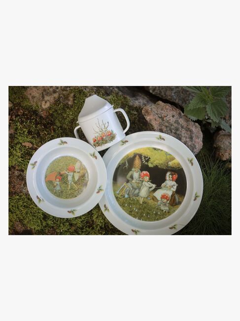 Elsa Beskow Tomtebobarna Barneservise 3 Deler