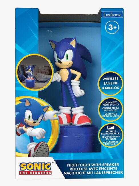 Sonic Nattlampe med Bluetooth-høyttaler