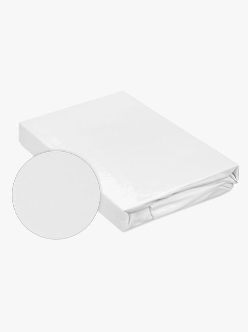 BabyMatex Bamboo Stretchlaken til Barneseng 70 x 140 cm, Hvit