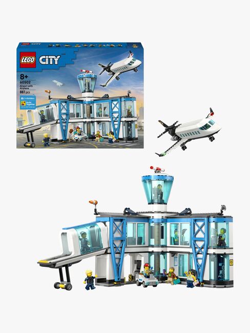 LEGO City 60502 Flyplass og fly