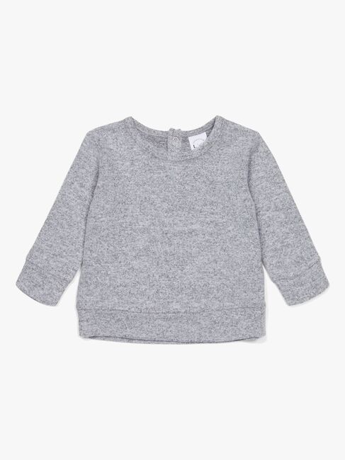 Luca & Lola Nero Genser, Grey Melange