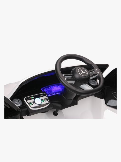 Mercedes-Benz EQS SUV Elbil, Hvit