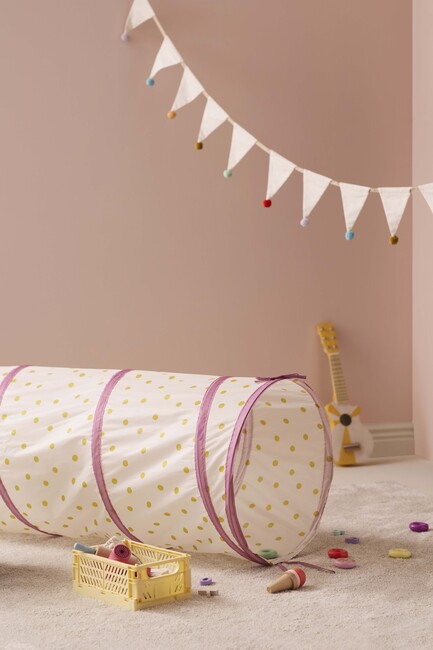 Kid's Concept Leketunnel Prikkete, Rosa