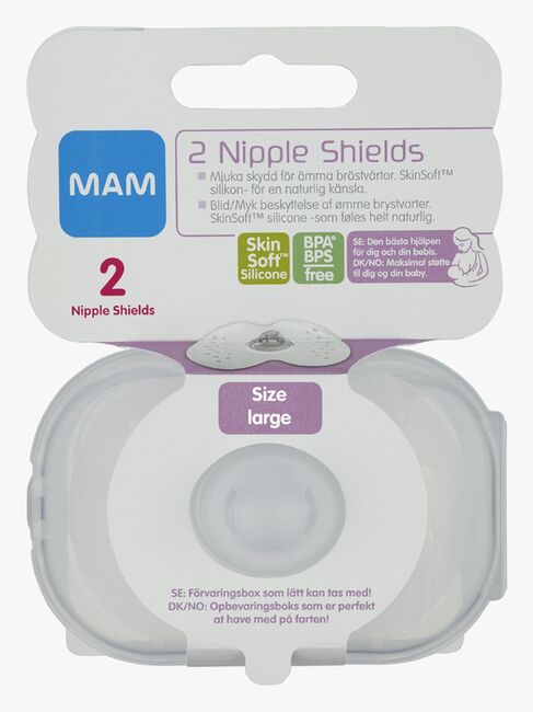 MAM Brystskjold 2-pack Str 2