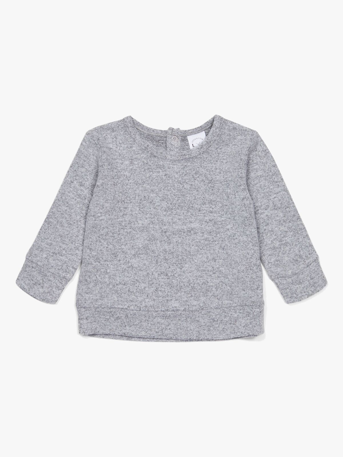 Luca & Lola Nero Genser, Grey Melange