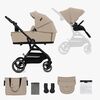 Kinderkraft YOXI 2-in-1 Duovogn, Sand Beige