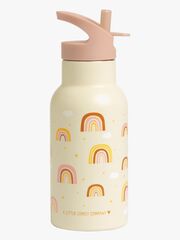 A Little Lovely Company Vannflaske Regnbuer 350 ml, Beige