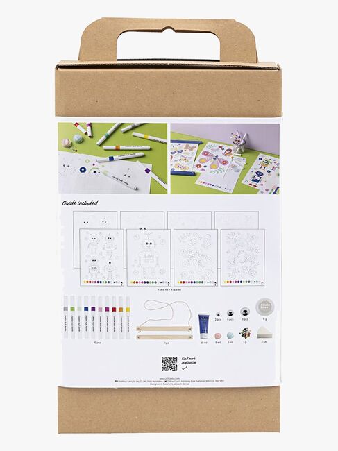Creativ Company Hobbysett Fargelegging Happy Colors