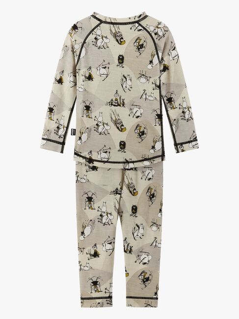 Reima Mummitrollet Trivsam Superundertøy Ullblanding, Sandy Beige