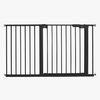 BabyDan Premier Sikkerhetsgrind + 8 Forlengelsesdeler 126-132,2 cm, Svart