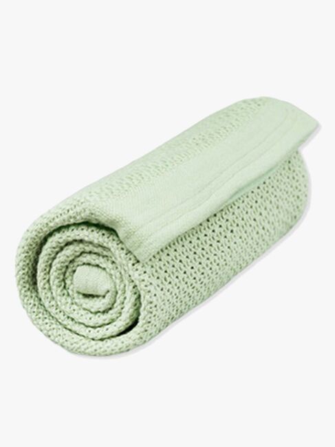 Vinter & Bloom Soft Grid EKO Helseteppe, Tender Green