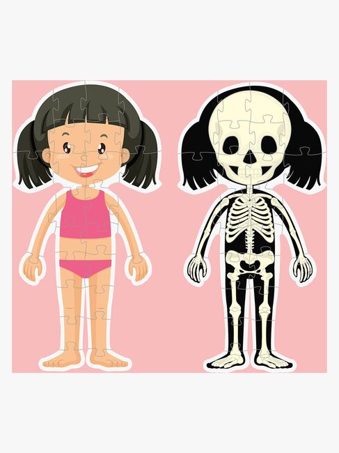 Barbo Toys Body Puslespill Jente 36 Brikker