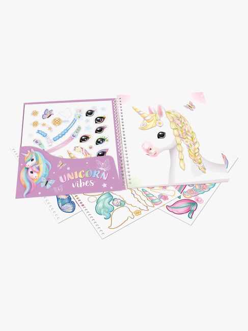 Ylvi & the Minimoomis Klistremerkebok Create Your Special Unicorn