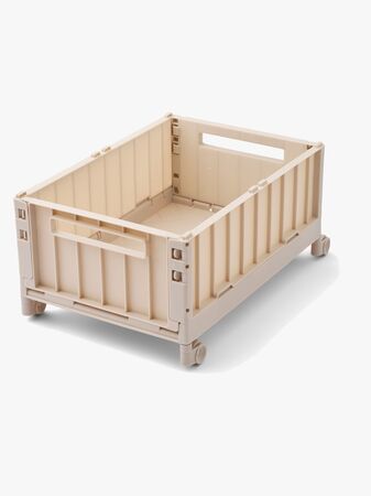 LIEWOOD Weston Oppbevaringsboks med Hjul L, Sandy