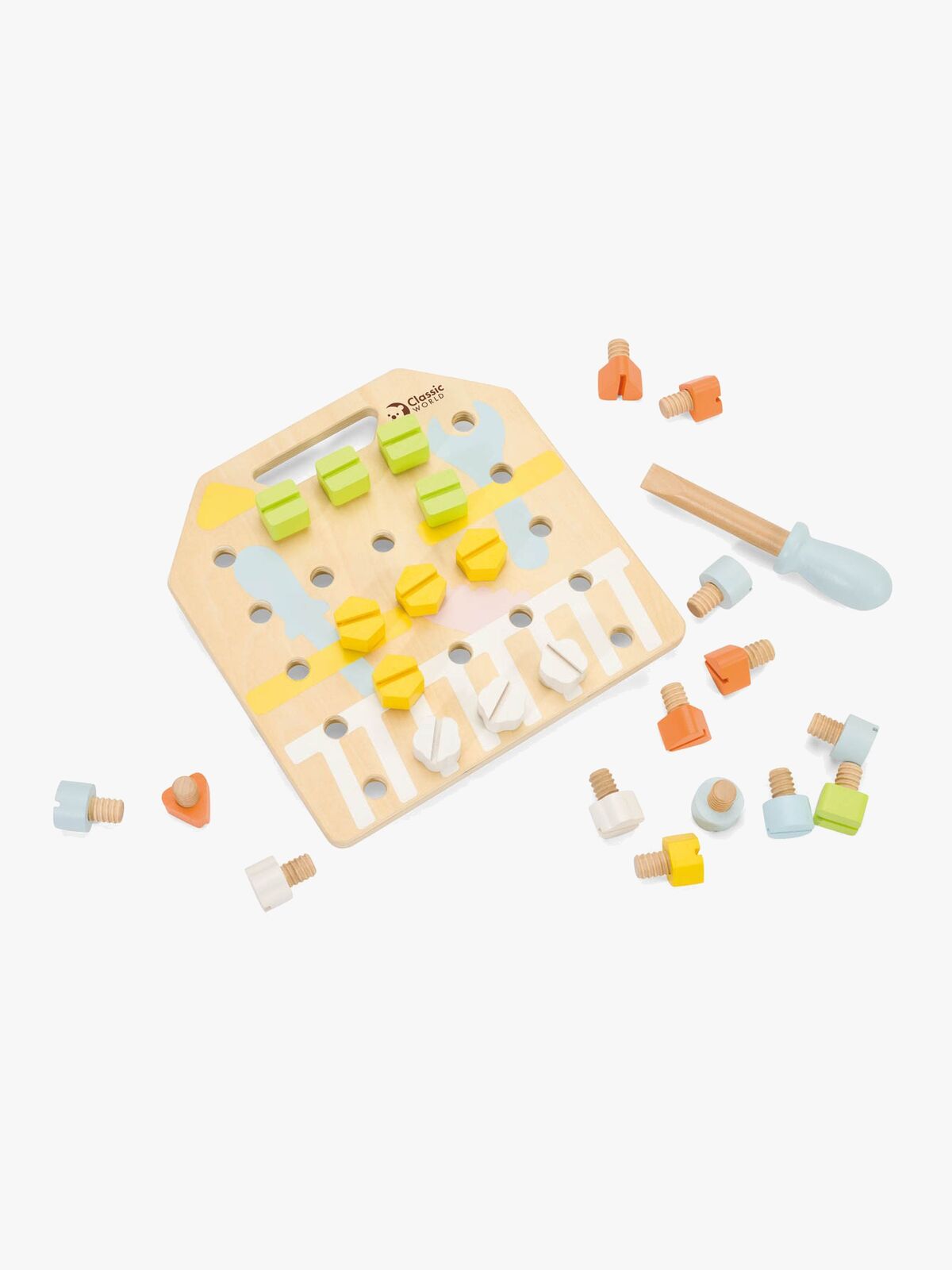 ClassicWorld Treleketøy Skrubrett