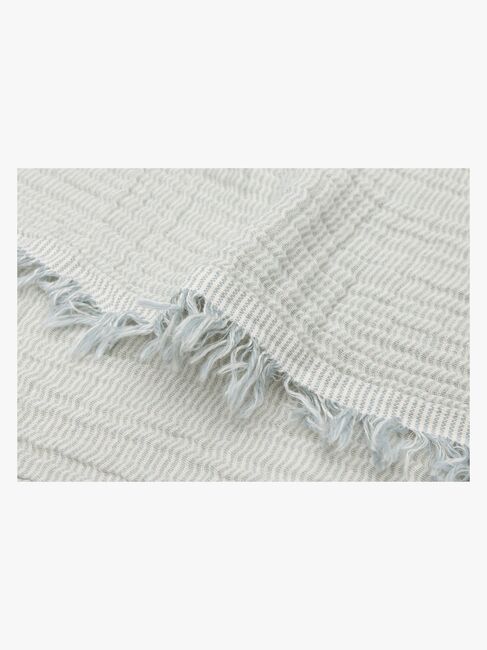 Jollein Musselinteppe Fringe, Sea Green