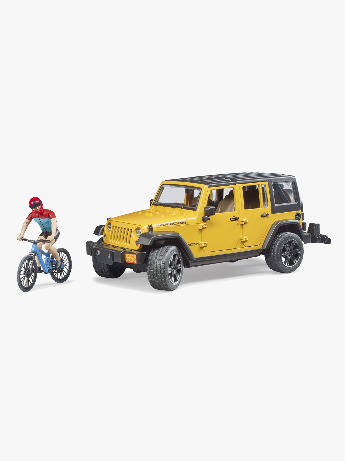 Bruder Jeep Wrangler Rubicon Unlimited Med Sykkel
