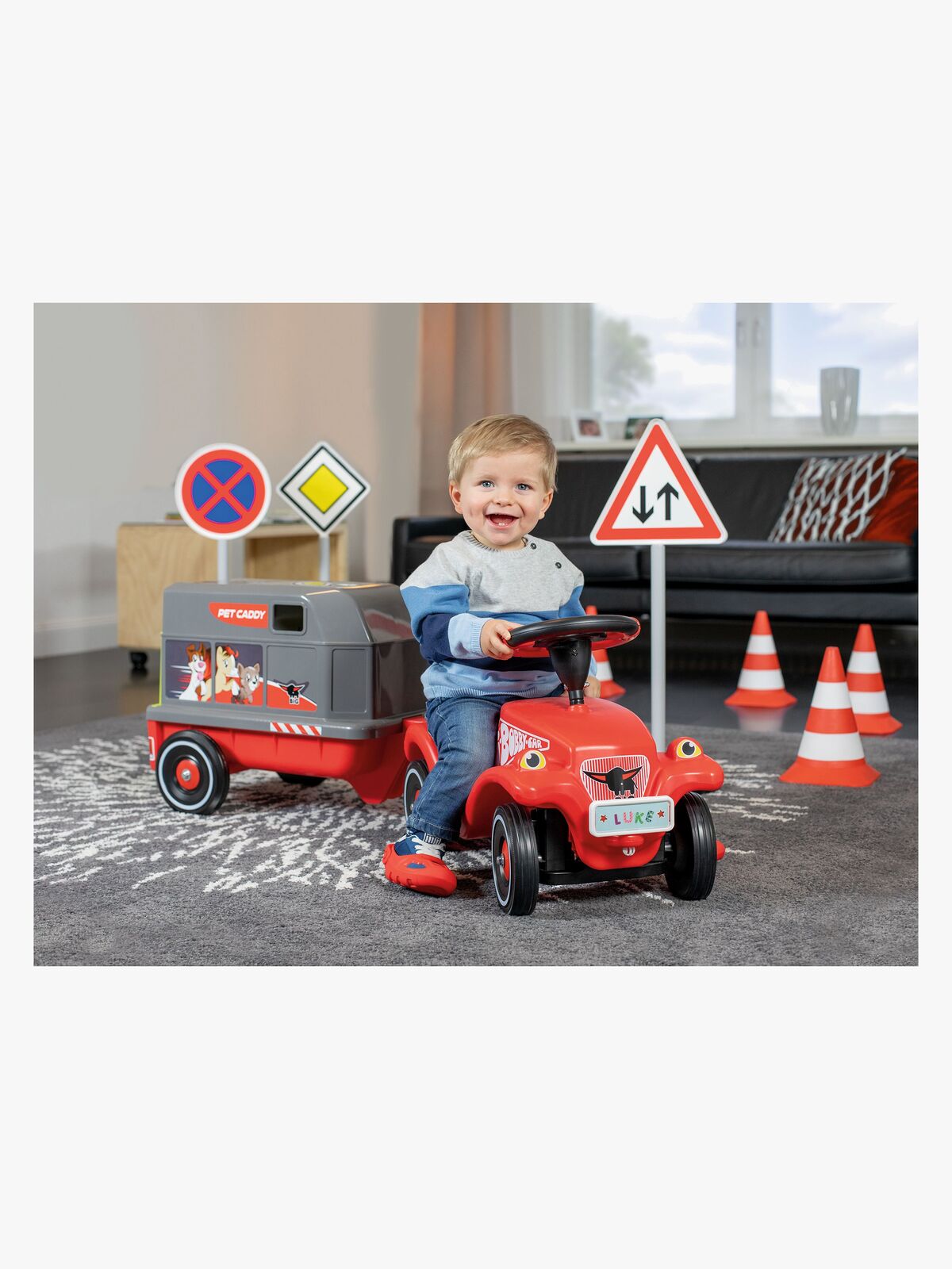 BIG Trafikkjegler 4-Pack