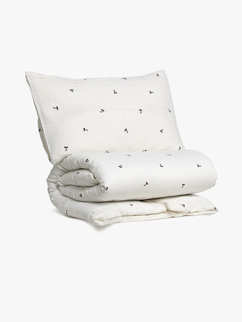 Alice & Fox NESSA Sengesett Sprinkelseng 100x130, Hvit