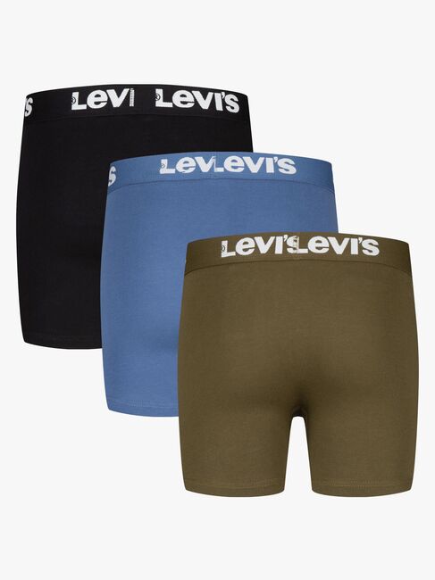 Levi's LHB Boxer Brief Underbukser 3-Pakk, Black