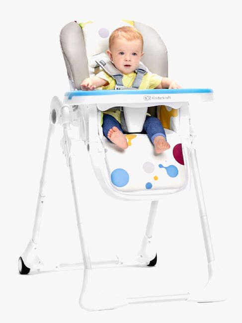 Kinderkraft Høy Stol Yummy, Grey