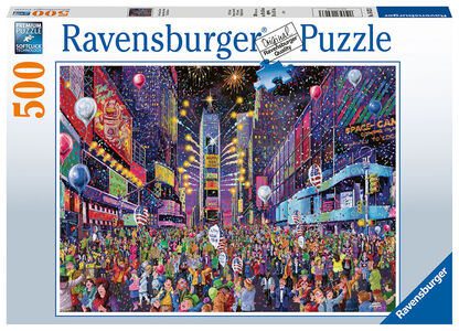 Ravensburger Puslespill Nyttår På Times Square, 500 Brikker