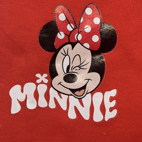 Disney Minni Mus T-skjorte & Shorts Sett, Hvit