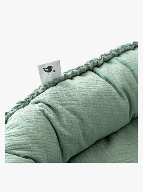 Julius Zöllner NIDO Muslin Babynest, Green