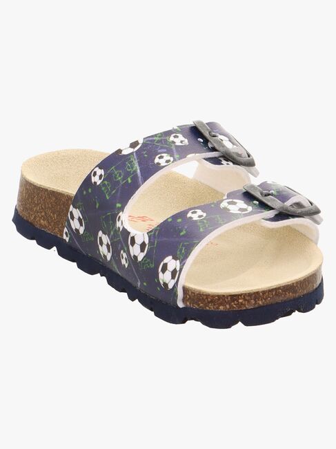 Superfit Fussbett Slippers, Blå/Multi