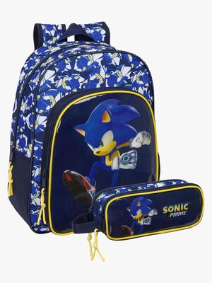 Sonic The Hedgehog Ryggsekk 10L & Pennal, City