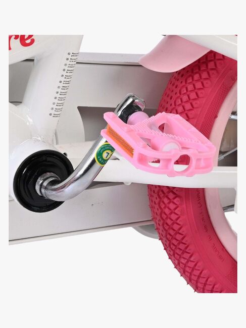 Volare Unicorn Sykkel 12 Tommer, Hvit