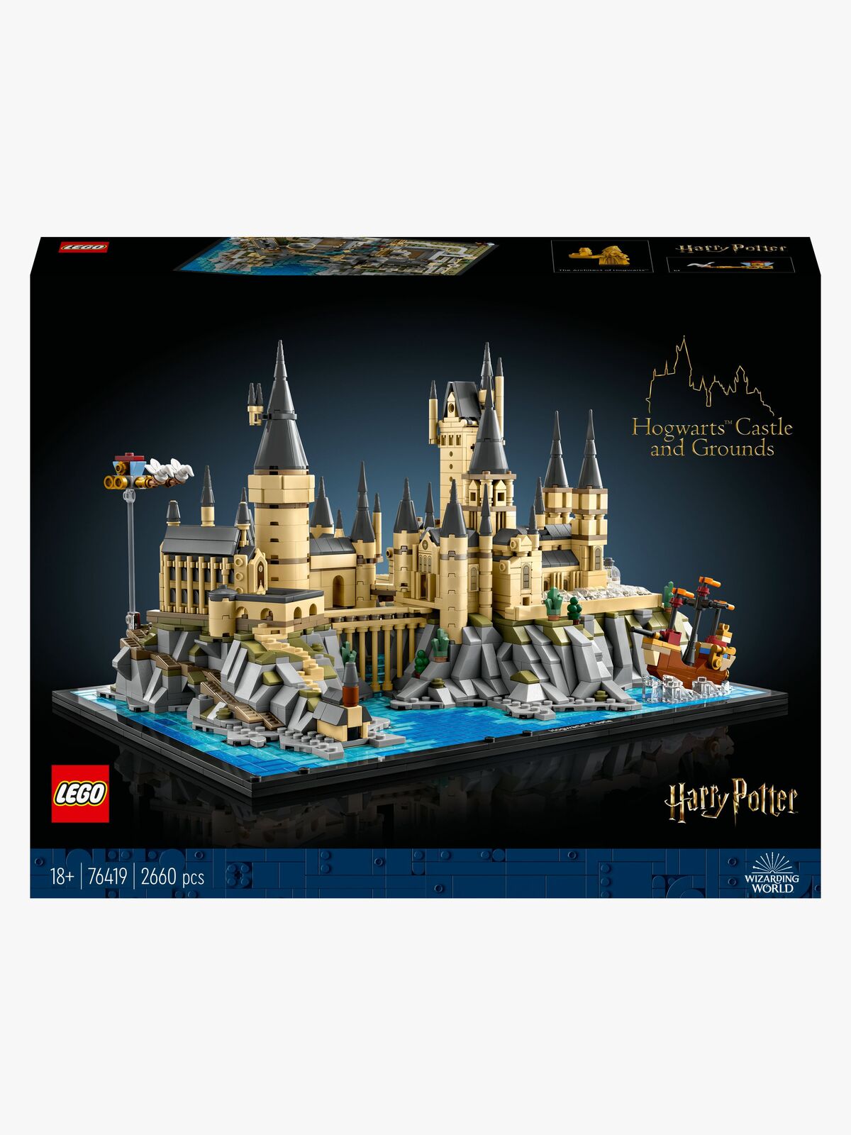LEGO Harry Potter 76419 Galtvortborgen med hageanlegg