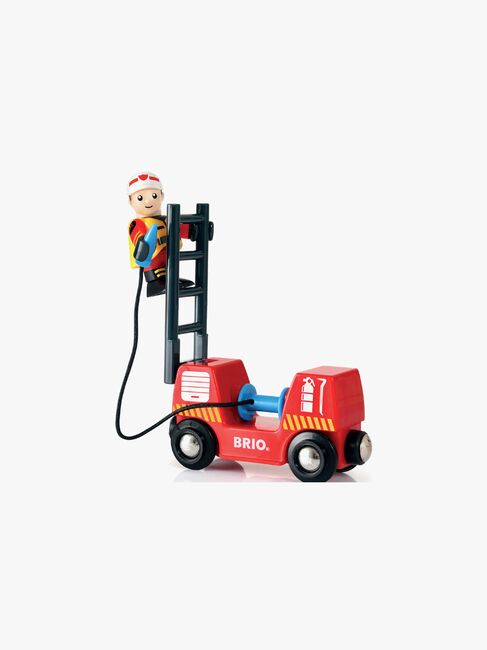 BRIO World 33815 Togsett med Brannmannstema