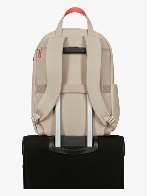 American Tourister Puffy POP Laptop Ryggsekk M 21L, Beige