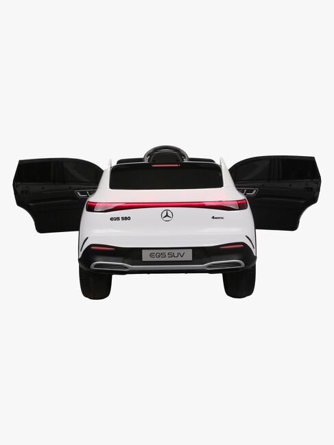 Mercedes-Benz EQS SUV Elbil, Hvit