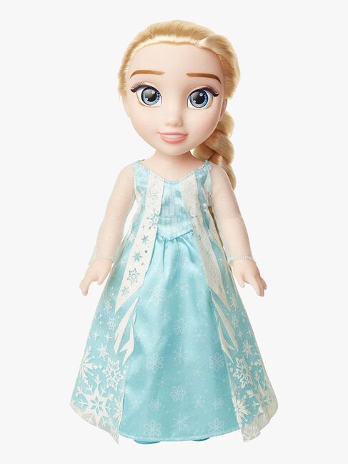 Disney Frozen Dukke Elsa 38 cm, Lyseblå
